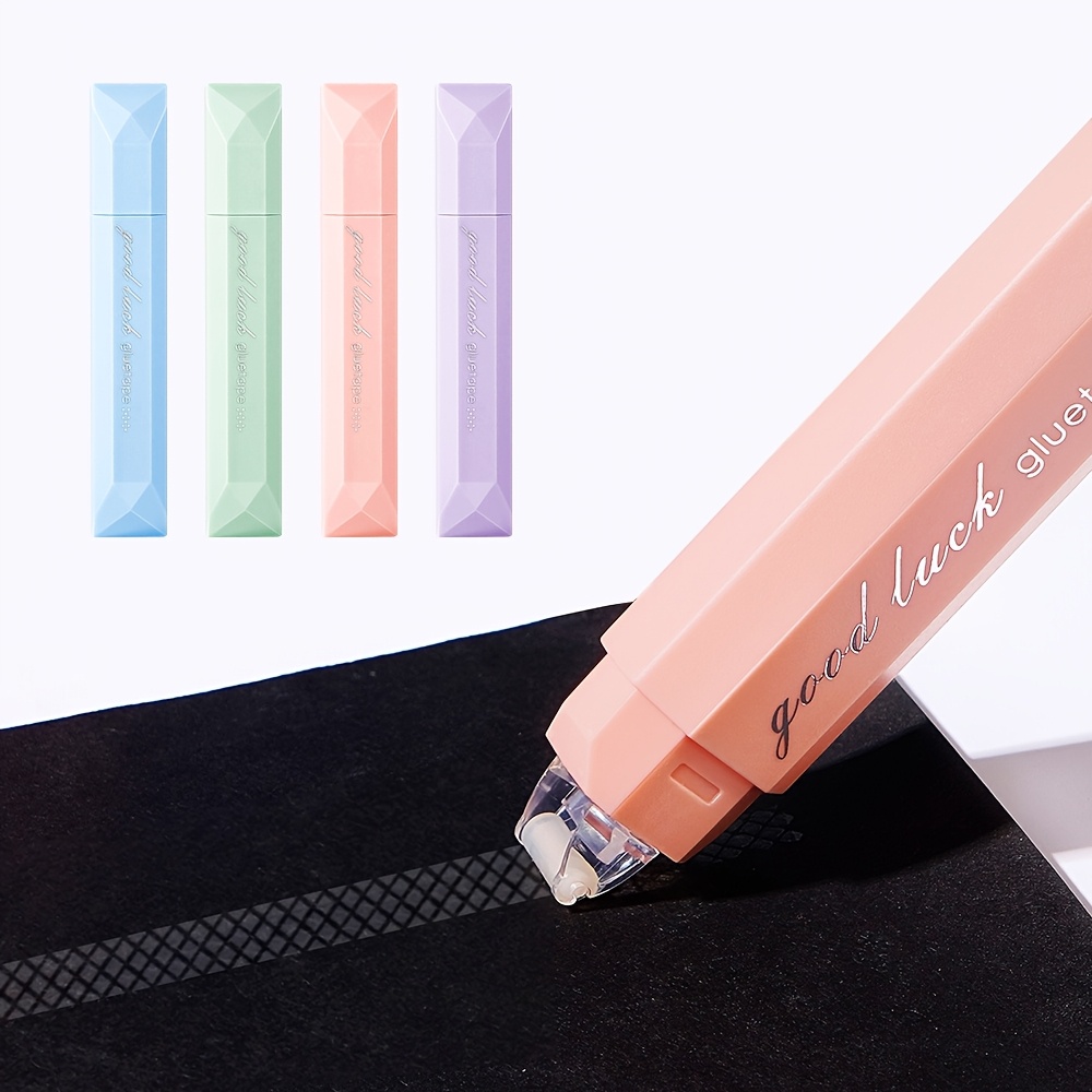 Glue Stick Pack - 4PCS Rotating Double-Sided Dot Glue Pen