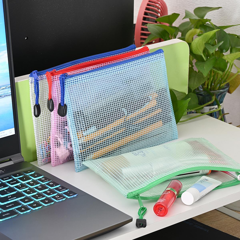 5pcs Stationery Storage Bag A4 - Portfolio Folder Zip ulasan dan harga
