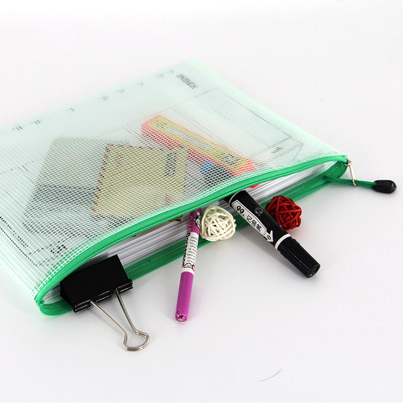 5pcs Stationery Storage Bag A4 - Portfolio Folder Zip ulasan dan harga