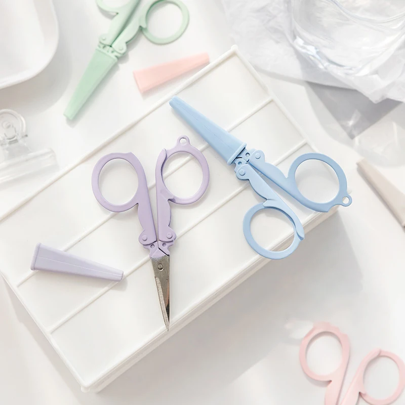 Kawaii Morandi Color Folding S - Stationery And Office Supply Chain ulasan dan harga