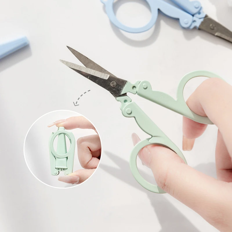 Kawaii Morandi Color Folding S - Stationery And Office Supply Chain ulasan dan harga