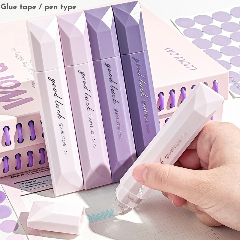 4pcs Gradient Color Glue Tape, - Glue Stick Pack ulasan dan harga