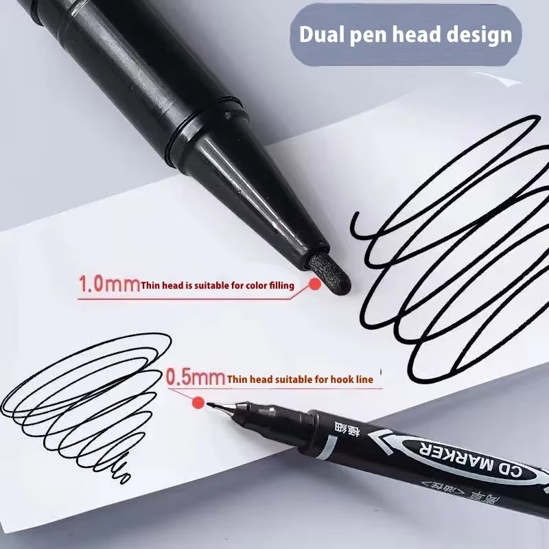 3 Pieces Dual Tip Permanent Pa - Whiteboard Marker Set ulasan dan harga