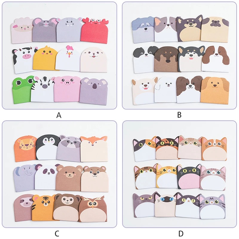 240pcs Lovely Animal Shaped Bl - Office Stationery And Supply ulasan dan harga