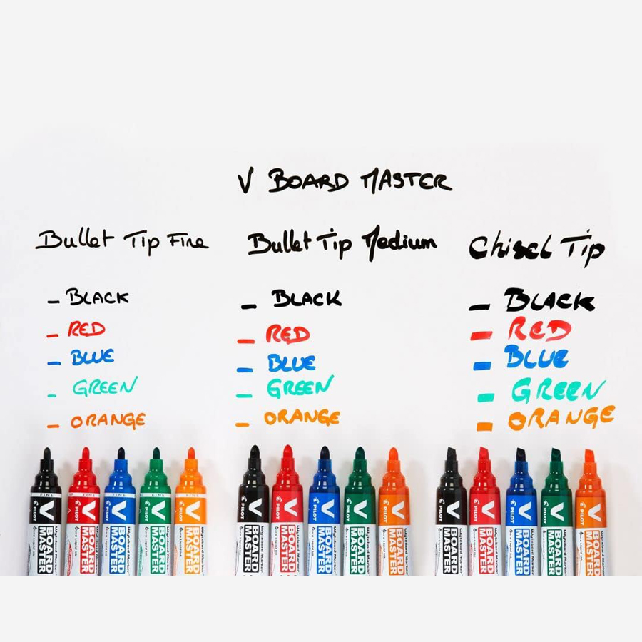 Pilot V Board Master WBMAVBM-M - Whiteboard Marker Set ulasan dan harga