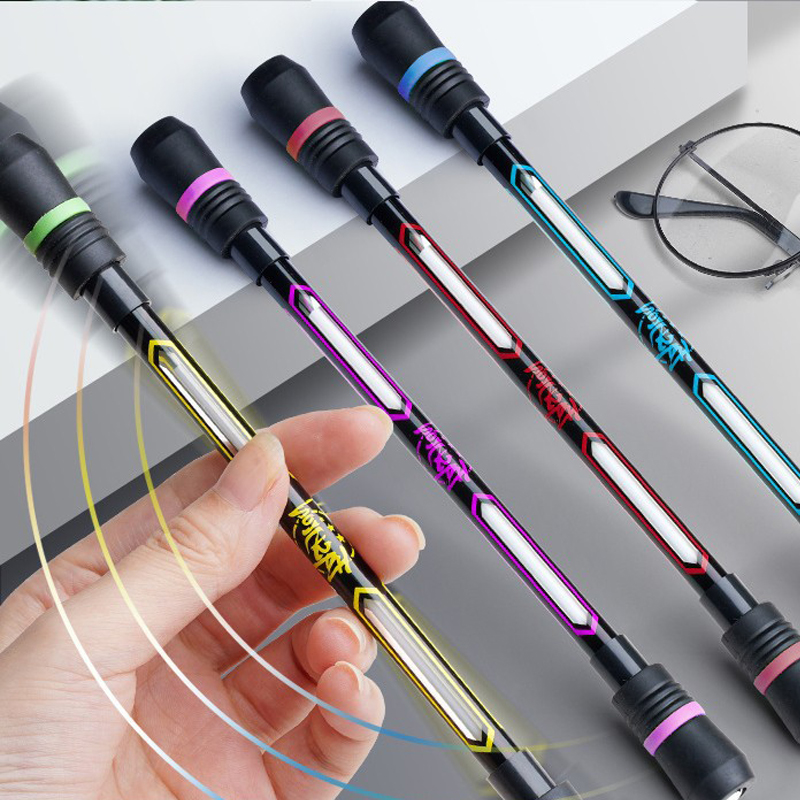 3~12pcs Creative Spinning Pen  - Stationery Office ulasan dan harga