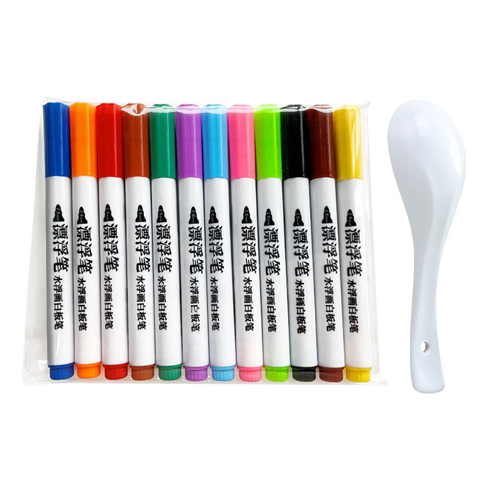 4/8/12 Colors Ceramic Spoon Wa - Whiteboard Marker Set ulasan dan harga